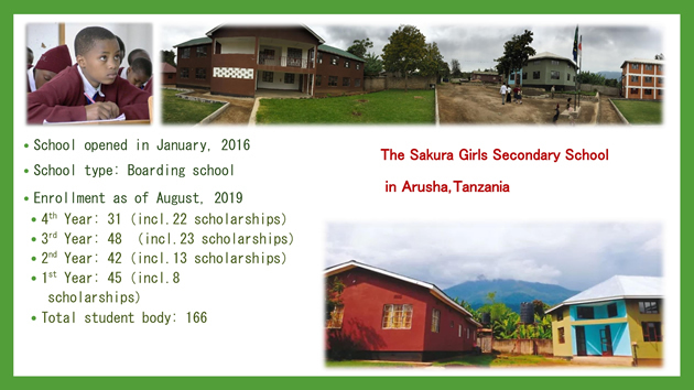 The Sakura Girls Secondary School in Arusha,Tanzania